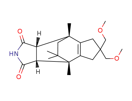 8,8-di(methoxymethyl)-2,5,10,10-tetramethyltricyclo[4.3.2.0]undeca-1(6)-ene-3,4-dicarboximide