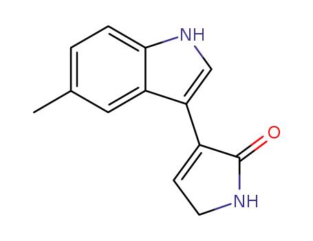 3-(5-methyl-1H-indol-3-yl)-1H-2,5-dihydro-pyrrol-2-one