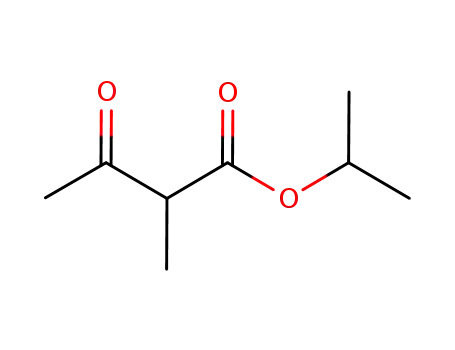 Molecular Structure of 919771-62-3 (Butanoic acid, 2-methyl-3-oxo-, 1-methylethyl ester)