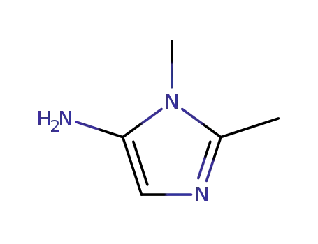 Molecular Structure of 80912-09-0 (1H-Imidazol-5-amine,1,2-dimethyl-(9CI))