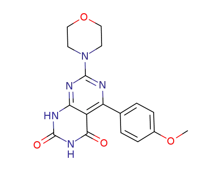 5-(4-methoxyphenyl)-7-morpholin-4-yl-1H-pyrimido[4,5-d]pyrimidine-2,4-dione