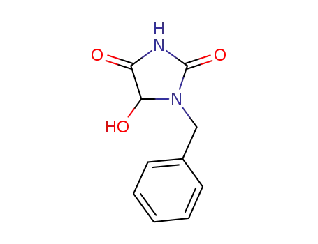 2,4-Imidazolidinedione,5-hydroxy-1-(phenylmethyl)-