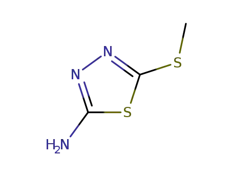2-amino-5-methylthio-1,3,4-thiadiazole