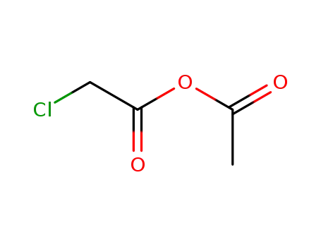 Molecular Structure of 4015-58-1 (Acetic acid (chloroacetic)anhydride)