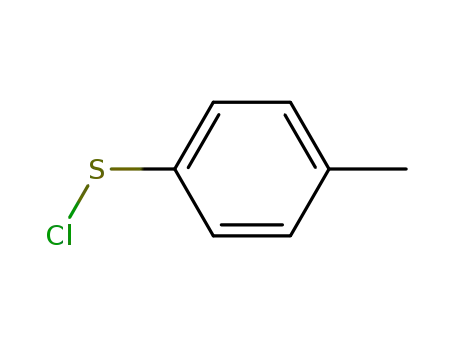 Molecular Structure of 933-00-6 (p-Toluenesulfenylchloride)