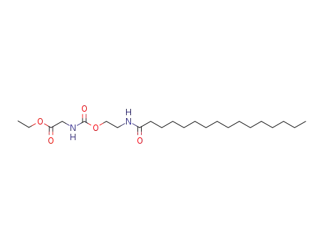 N-[[2-(ethoxycarbonylmethyl)-aminocarbonyl]-oxyethyl]-hexadecanamide