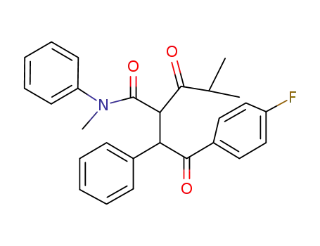 2-[1-phenyl-2-(4-fluorophenyl)-2-oxoethyl]-4-methyl-N-methyl-N-phenyl-3-oxo-pentanamide