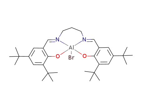 (N,N'-propylenebis(3,5-di-tert-butylsalicylideneimine))AlBr