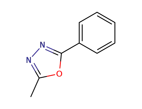 Molecular Structure of 4046-03-1 (2-methyl-5-phenyl-1,3,4-oxadiazole)