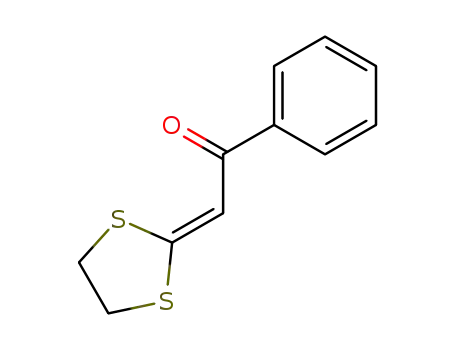 see Ethanone,2-(1,3-dithiolan-2-ylidene)-1- phenyl-