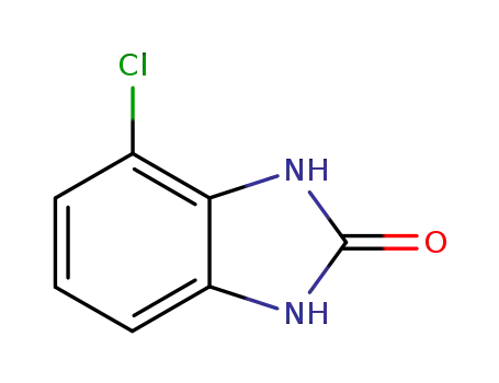 Molecular Structure of 5918-97-8 (2H-Benzimidazol-2-one,4-chloro-1,3-dihydro-(9CI))