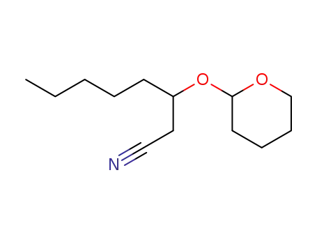 3-(tetrahydro-2H-pyran-2-yloxy)caprylonitrile