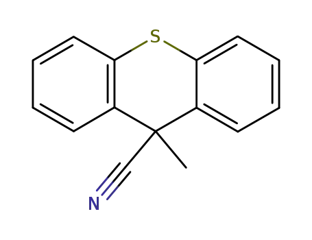 9-Cyano-9-methylthioxanthene