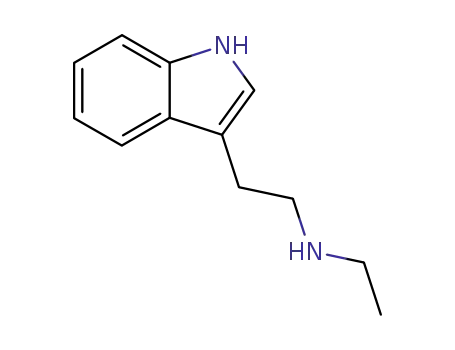 Molecular Structure of 61-53-0 (3-[2-(ETHYLAMINO)ETHYL]INDOLE)