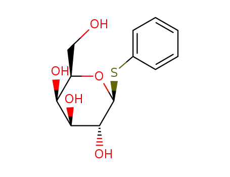 Molecular Structure of 16758-34-2 (PHENYL 1-THIO-BETA-D-GALACTOPYRANOSIDE)