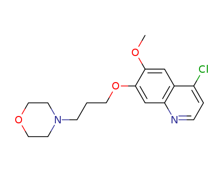 4-chloro-6-(Methyloxy)-7-{[3-(4-Morpholinyl)propyl]oxy}quinoline(205448-32-4)