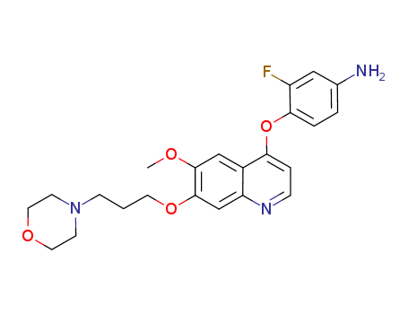 3-fluoro-{4-[(6-(Methyloxy)-7-{[3-(4-Morpholinyl)propyl]oxy}-4-quinolinyl)oxy]phenyl}aMine