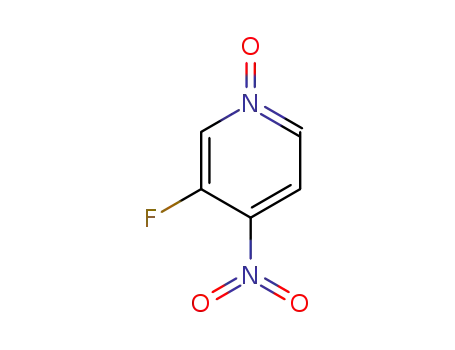 Pyridine, 3-fluoro-4-nitro-, 1-oxide