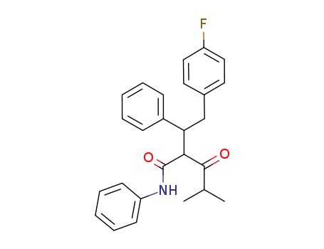 4-fluoro-α-[2-methyl-1-oxopropyl]-γ-oxo-N,β-diphenylbenzenebutaneamide
