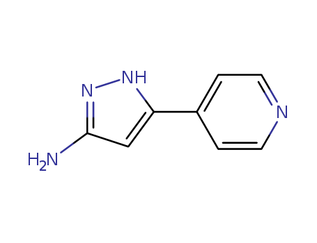 1H-Pyrazol-3-amine, 5-(4-pyridinyl)-