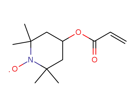 1-Piperidinyloxy, 2,2,6,6-tetramethyl-4-[(1-oxo-2-propenyl)oxy]-