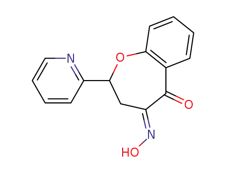 4-hydroxyimino-2-(2-pyridyl)2,3,4,5-tetrahydro-1-benzoxepin-5-one