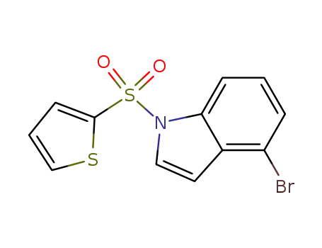 4-bromo-1-(2-thienylsulfonyl)-1H-indole