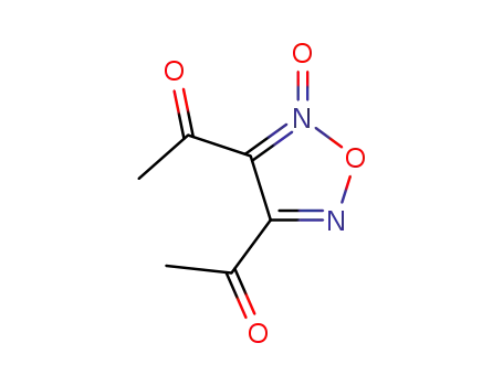 Molecular Structure of 6103-08-8 (Ethanone, 1,1'-(2-oxido-1,2,5-oxadiazole-3,4-diyl)bis-)