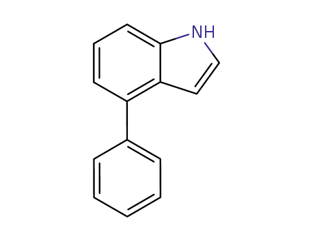 Molecular Structure of 35577-92-5 (4-phenyl-1H-indole)