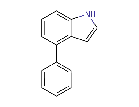 1H-Indole, 4-phenyl-