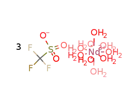 neodymium trifluoromethanesulfonate nonahydrate
