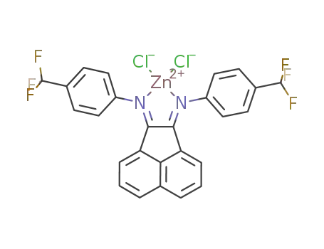 ZnCl2(bis(4-trifluoromethylphenyl)acenaphthenequinonediimine)
