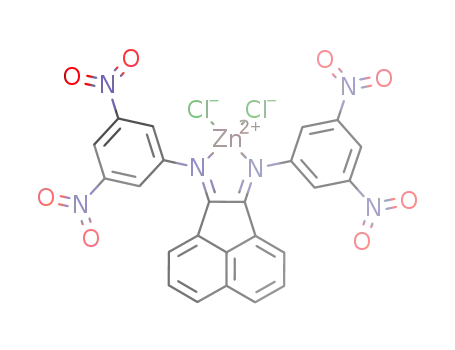 ZnCl2(bis(3,5-dinitrophenyl)acenaphthenequinonediimine)