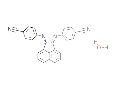 bis(4-cyanophenyl)acenaphthenequinonediimine*H2O