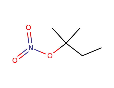 Molecular Structure of 21823-36-9 (2-methylbutan-2-yl nitrate)