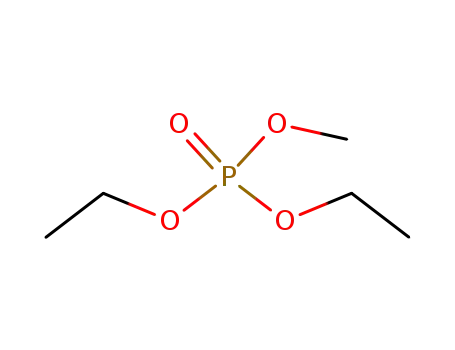 Molecular Structure of 867-17-4 (DIETHYLMETHYLPHOSPHATE)