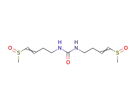 N,N'-bis-(4-methanesulfinyl-but-3-enyl)-urea