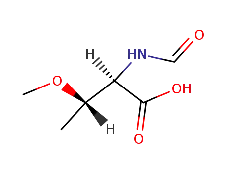 N-formyl-O-methyl-Ds-threonine