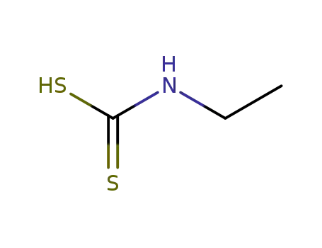 Molecular Structure of 18879-98-6 (Ethyldithiocarbamic acid)