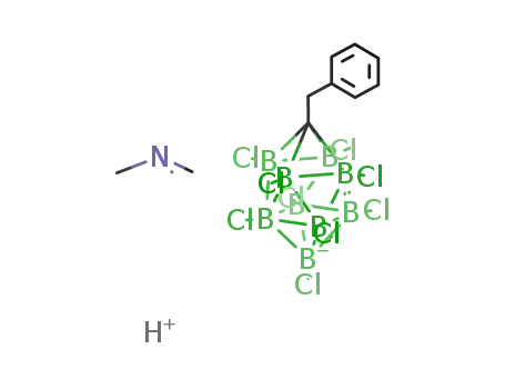(Me3NH)(1-C6H5CH2-CB9Cl9)