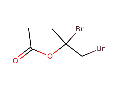 acetic acid-(α,β-dibromo-isopropyl ester)