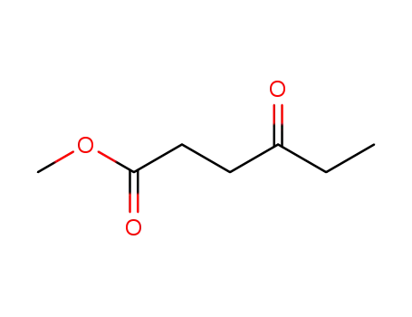 Molecular Structure of 2955-62-6 (Hexanoic acid, 4-oxo-, methyl ester)