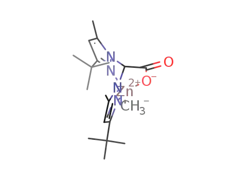 [bis(5-tert-butyl-3-methylpyrazol-2-yl)acetato](methyl)zinc(II)