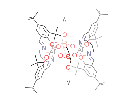 [(N,N'-propylenebis(3,5-di-tert-butylsalicylideneimine))AlO]2[(BuO)2PO]2