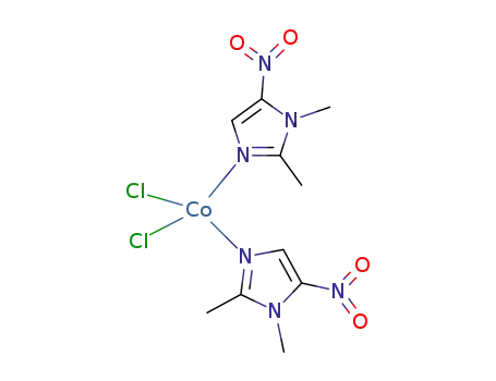 bis(1,2-dimethyl-5-nitro-imidazole)cobalt(II) chloride