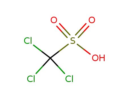 Molecular Structure of 27153-10-2 (Methanesulfonic acid, trichloro-)