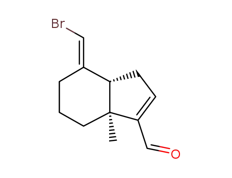 (3aR,4E,7aS)-4-(bromomethylene)-3a,4,5,6,7,7a-hexahydro-7a-methyl-3H-indene-1-carbaldehyde