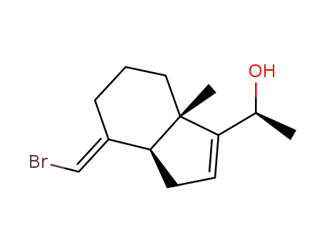 (S)-1-{(3aS,7E,7aR)-7-(bromomethylene)-3a,4,5,6,7,7a-hexahydro-3a-methyl-1H-indene-3-yl}ethanol