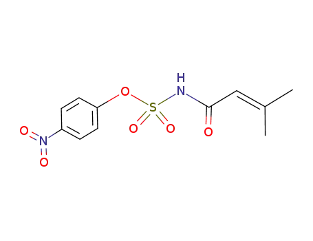 (4-nitrophenyl)-N-(3-methylbut-2-enoyl)sulfamate