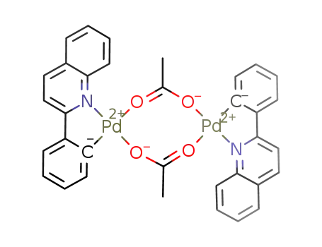 [Pd(κ2-N,C-2-phenylquinoline)(OAc)]